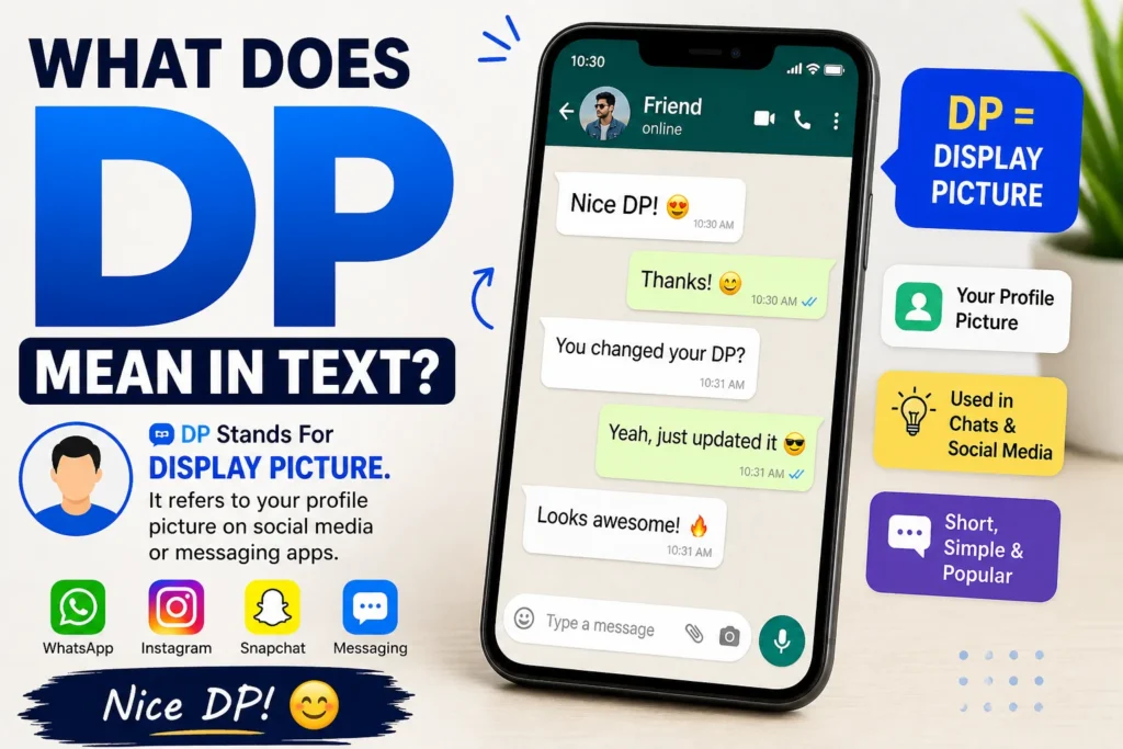 What Does DP Mean in Text? Examples & Usage