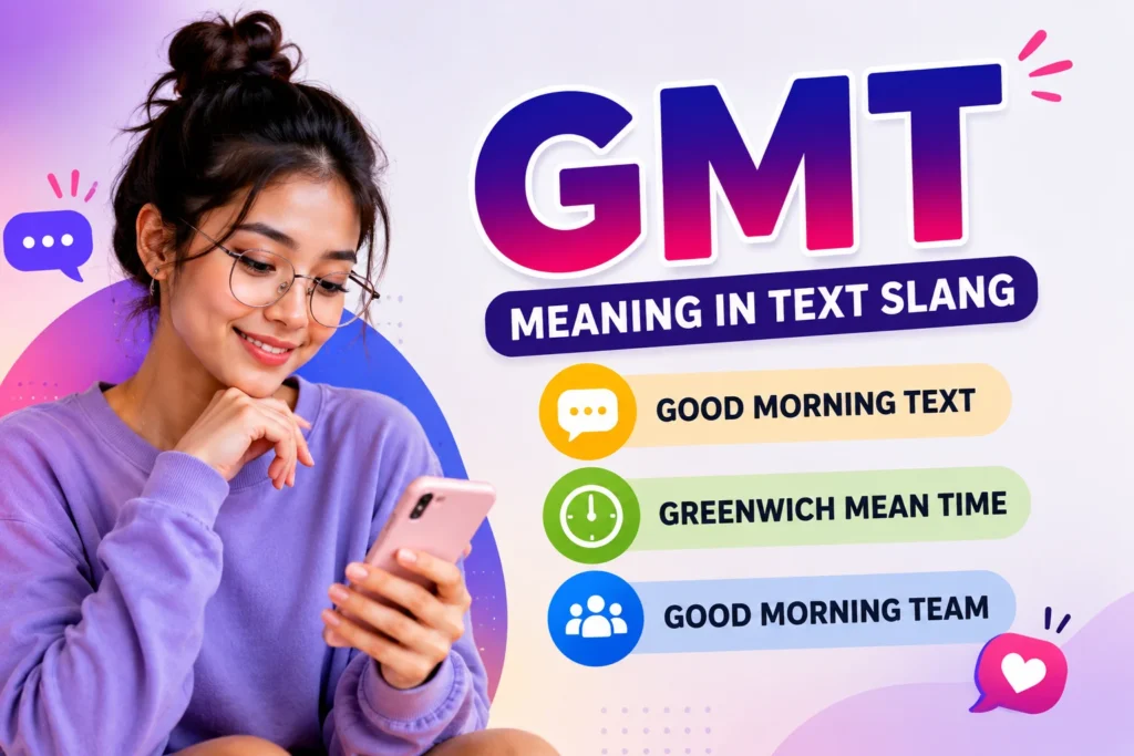GMT Meaning Text Slang: The Meaning Most People Miss