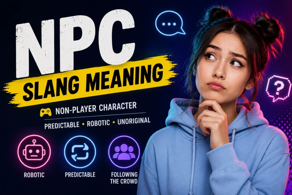 NPC Slang Meaning: What Does NPC Mean Online?