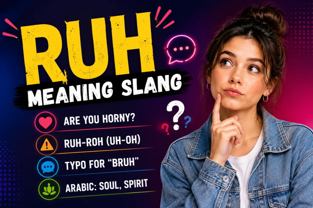 Ruh Meaning Slang: What It Really Means (2026 Guide)