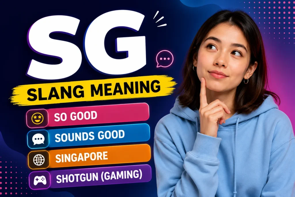 SG Meaning Slang: The Text Meaning Everyone Gets Wrong