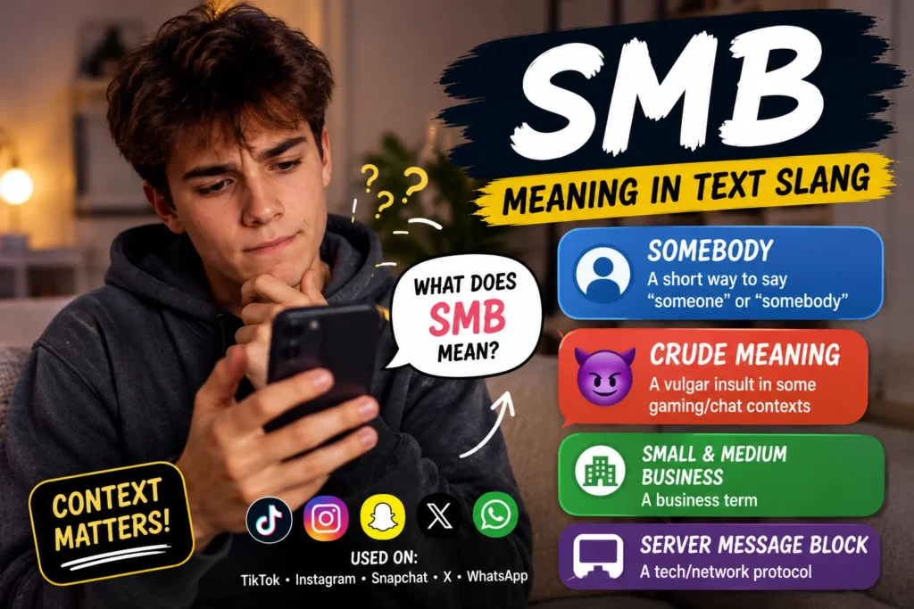 SMB Meaning Text Slang: What It Really Means (2026)
