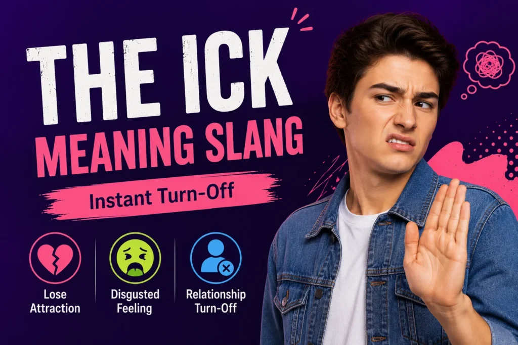 The Ick Meaning Slang: What Does It Mean in Dating?