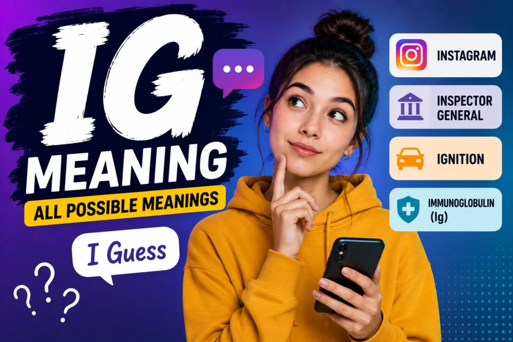 What Does IG Mean? Don’t Misread This Common Text Slang