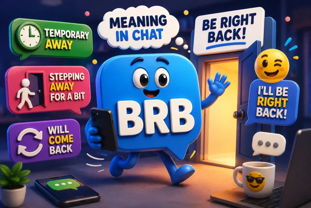 BRB Meaning in Chat: What Does BRB Mean?