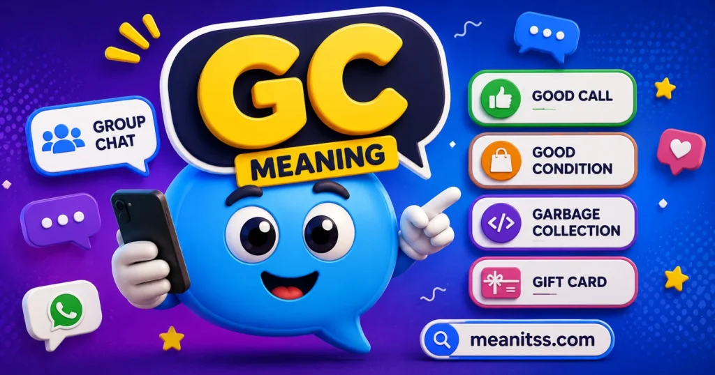 GC Meaning: What Does GC Mean in Text?