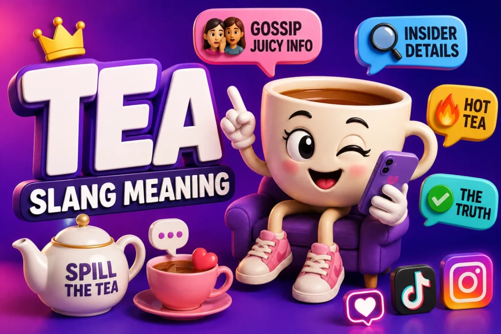 Tea Slang Meaning: What “Spill the Tea” Really Means