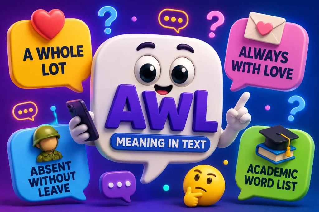 What Does AWL Mean in Text? Slang Meaning & Uses